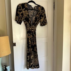 Faux wrap dress Donna Morgan